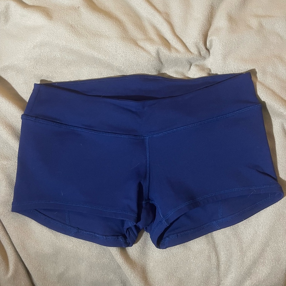 Women's Navy Blue Vull Brand Workout Shorts